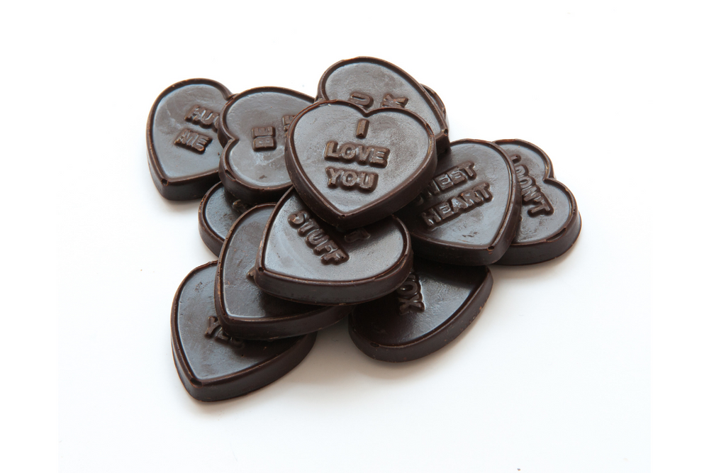 
                  
                    Dark Chocolate Love Hearts – 100g
                  
                