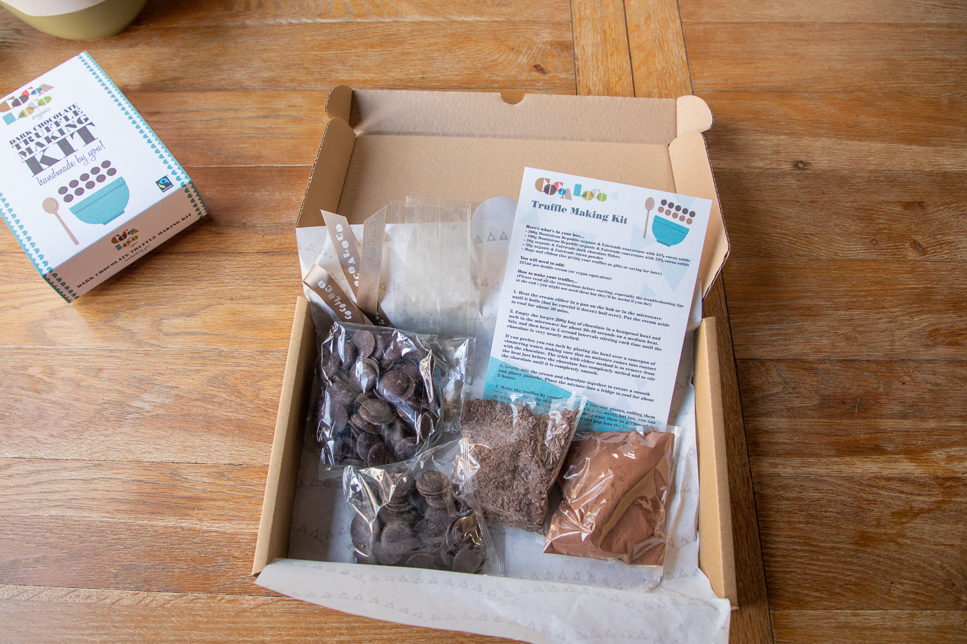 Dark Chocolate Truffle Making Kit