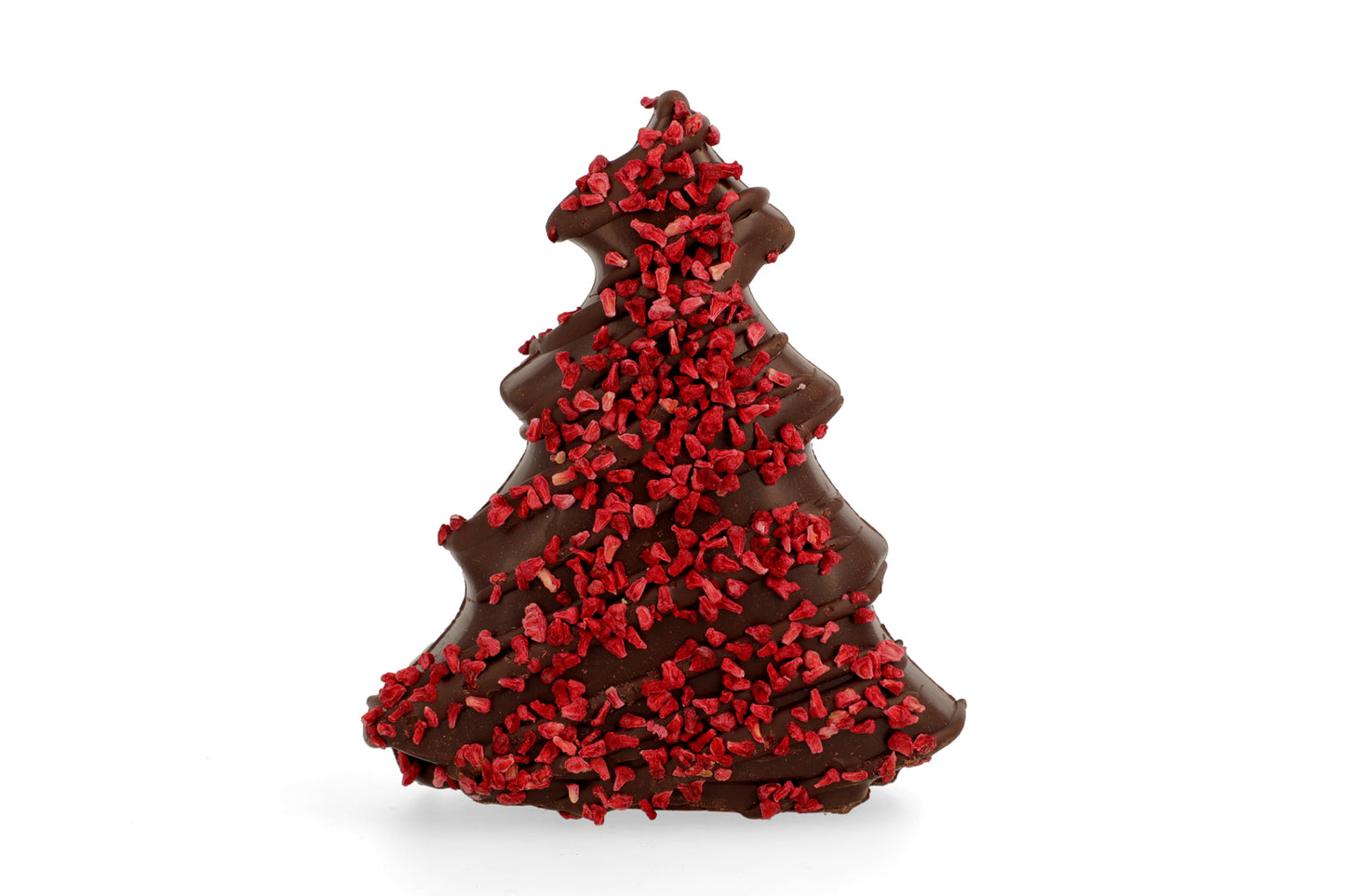 Dark Chocolate & Raspberry Christmas Tree