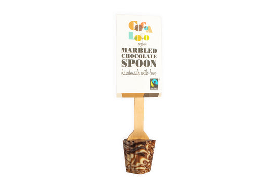 Marbled Chocolate Spoon