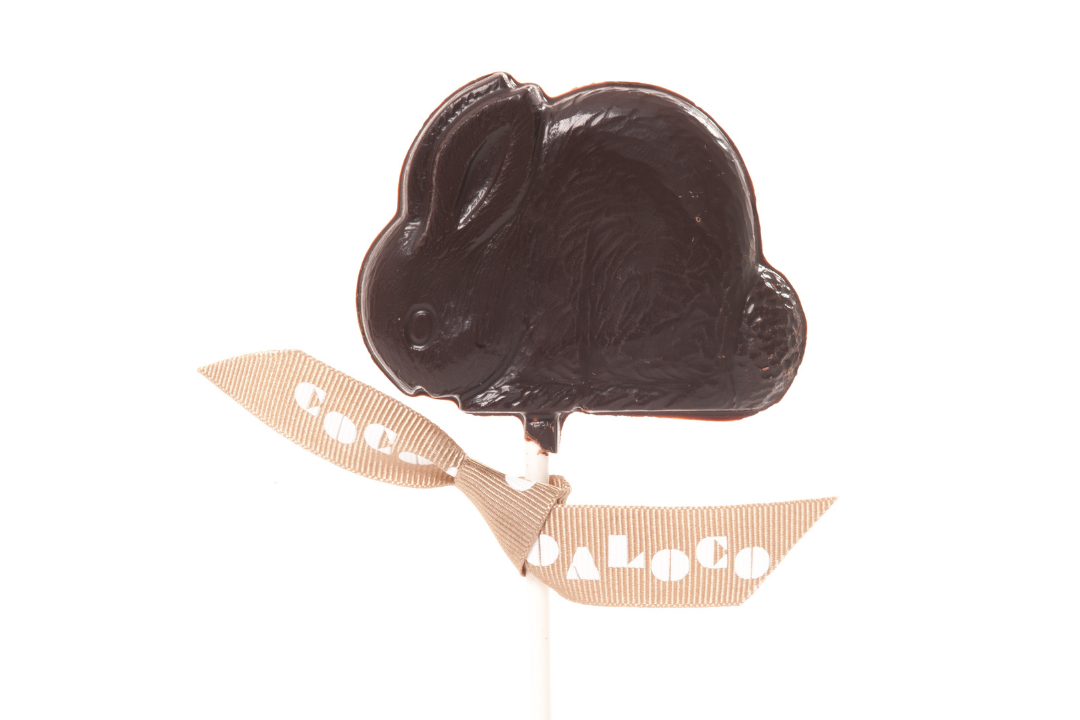 Dark Chocolate Rabbit Lolly
