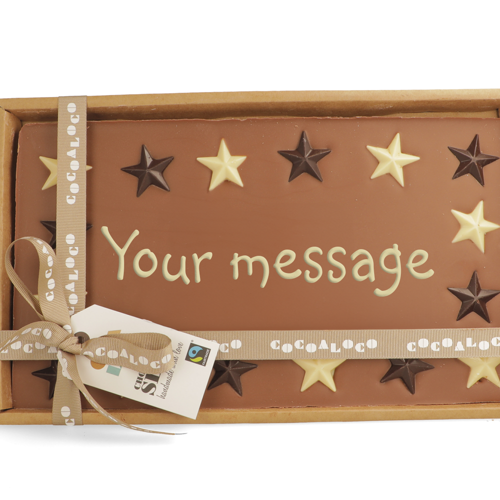 
                  
                    Personalised Chocolate Message Slab
                  
                